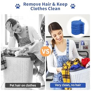 Pet Hair Remover for Laundry, Reusable Hair and Lint Catcher, Dog Hair Remover Balls for Washing Machine, Removes Pet Fur, Hair, Lint, Dander from Clothes & Laundry (5PCS) Pet Hair Remover for Laundry, Reusable Hair and Lint Catcher, Dog Hair Remover Balls for Washing Machine, Removes Pet Fur, Hair, Lint, Dander from Clothes & Laundry (5PCS)