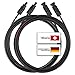 Produktbild Solarkabel 2 x 8 Meter 4mm2 mit Stecker, Solarstecker beidseitig montiert, Solarleitung Verlängerungskabel für PV Photovoltaik Solaranlage Solarpanel Solar Kabel Verlängerung (1-10m, 4mm2, 6mm2)