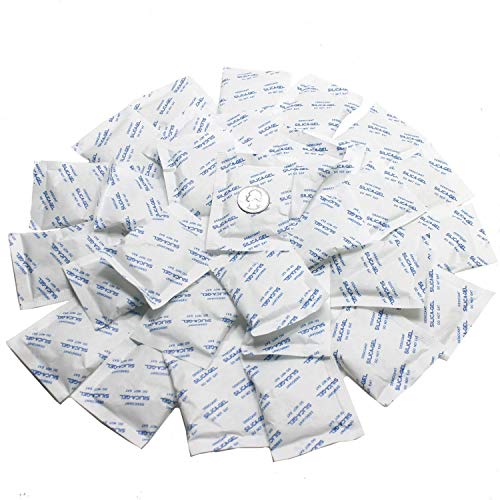 Dry & Dry 5 Gram [50 Packets] Premium Silica Gel Silica Gel Packets