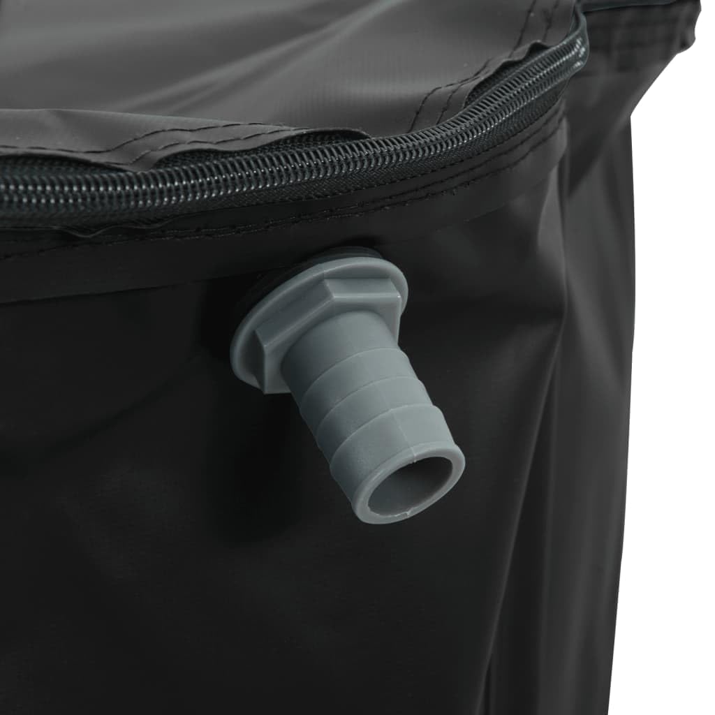 Contenedor de agua plegable con depósito de agua de PVC de 750 L, depósito de agua plegable tanque de agua para preparación de emergencias, preparación, preparación de crisis