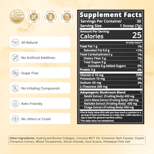 Veltracha Cinnamon Collagen Creamer