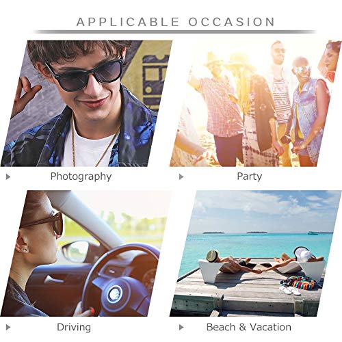 Rich Mode Square Polarized Sunglasses For Men And Women Retro Driving Fishing Uv400 Protection Sunglasses Havana Sun Glasses #TOP5
