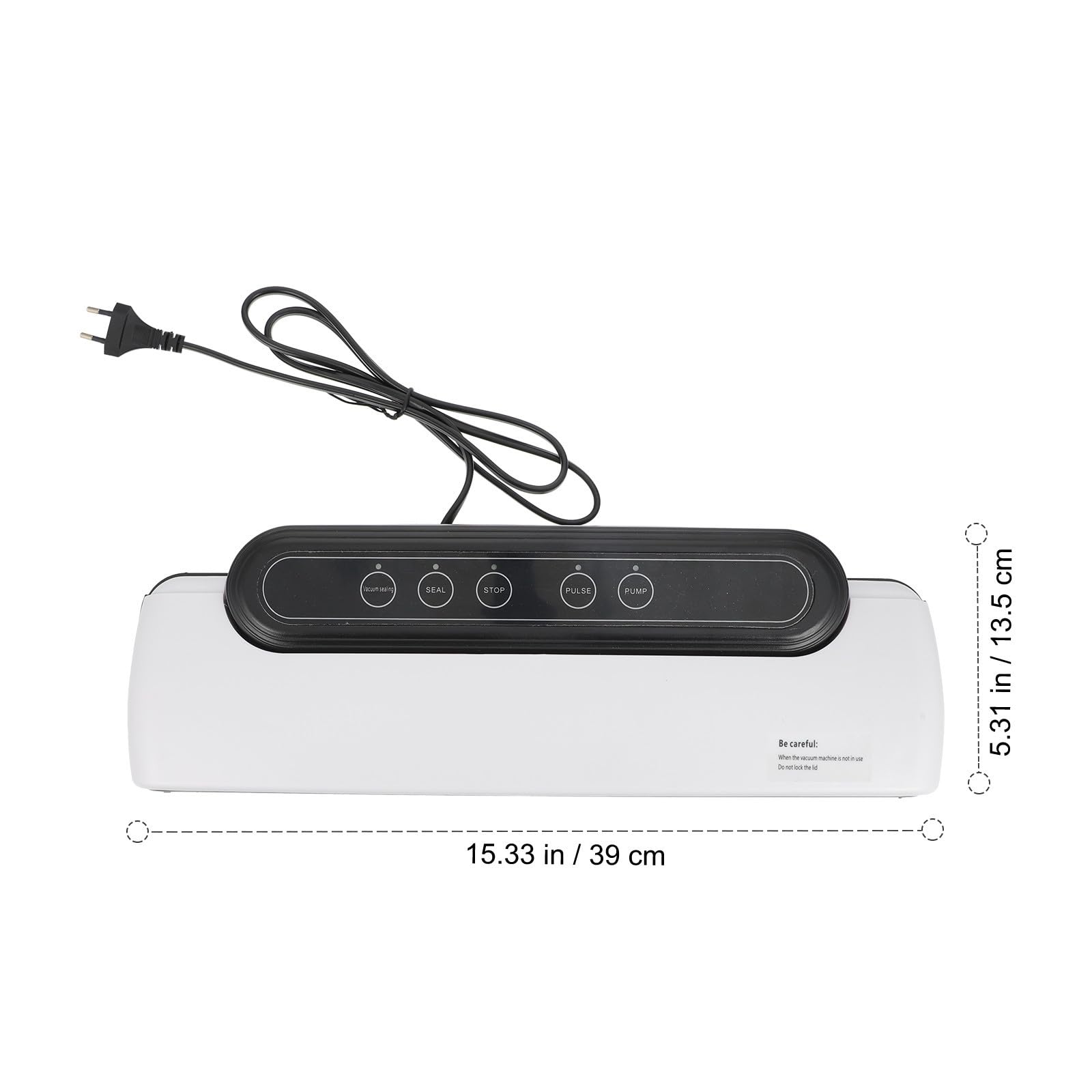 Sigillatrice Sottovuoto Abs Automatica per Alimenti, Macchina Piccola | Conservazione del Liquido Nutriente, Set 1 Pezzo, Uso in Negozi di Pesce e Carne