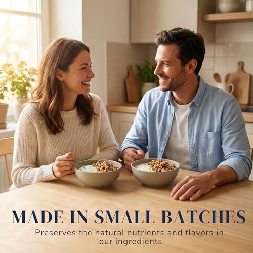 Image of Sweet Diane's Granola - Standard Size (12 oz): Organic, Low-Sugar, High-Fiber, Gluten-Free, Vegan, Delicious Breakfast and Snack Topper (Classic Size, Original Recipe)