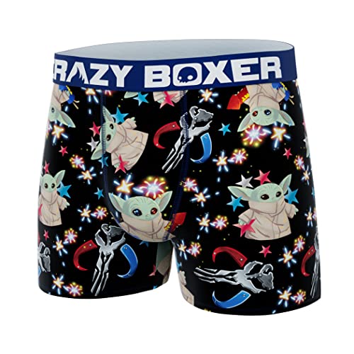 CRAZYBOXER Men's Underwear The Mandalorian Breathable Anti Slip Waistband Premium Boxer Brief4