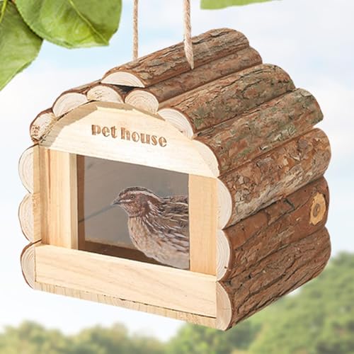 Cage à oiseaux avec nichoir boîte d'élevage pour perruches et nid d'oiseaux