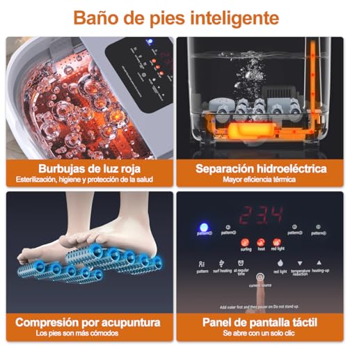 El mejor review de Hidromasaje pies más recomendados. 12 El mejor review de Hidromasaje pies más recomendados. 12