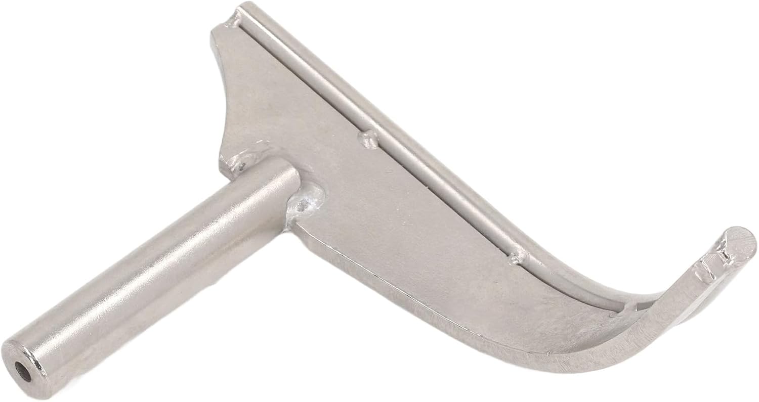 6 Inch Curved Wood Lathe Tool Rest 5/8in Column T Type Round Handle Tool Post for Woodworking