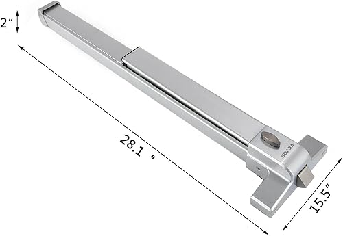 Miniatura 8 de VEVOR Dispositivo de la salida del pánico de la barra de empuje, dispositivo comercial de la salida del pánico de la barra de la salida de la