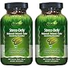 Irwin Naturals Stress-Defy Mood Support 84 Liquid Soft-Gels Calm, Balance & Emotional Wellness - 2 Pack