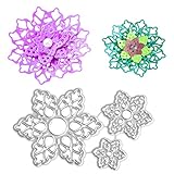 Zoom IMG-2 3 set fustelle natalizie poinsettia Zoom IMG-2 3 set fustelle natalizie poinsettia