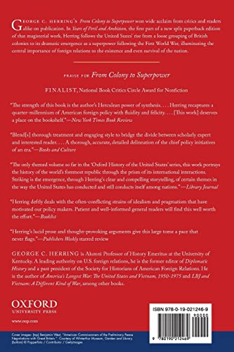 Years of Peril and Ambition: U.S. Foreign Relations, 1776-1921 (Oxford History of the United States) - Image 2