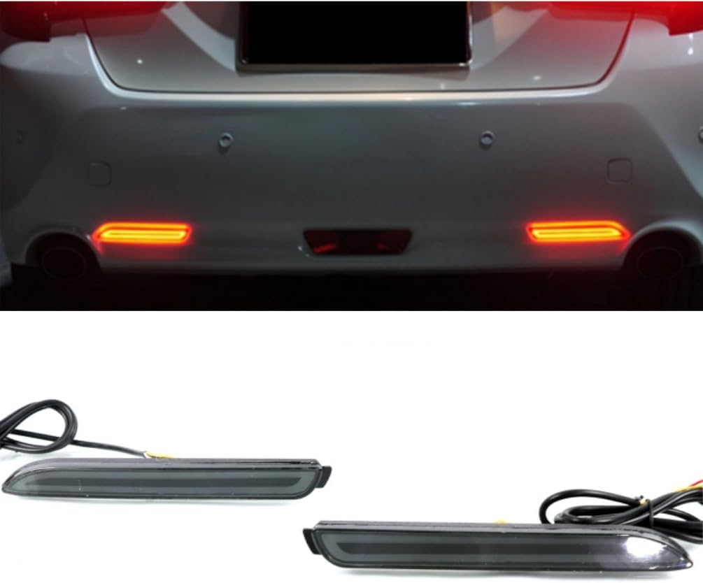 Reflector Trasero Led Venza Luz De Freno LED Reflector Para Toyota Venza 2009-2015 - Repuesto Trasero, 21 LEDs Rojos, 12V Luz Freno LED Toyota Venza - Foto 10