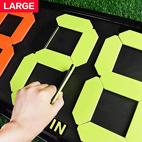 Tablero de Sustitución para Árbitro de Fútbol, Manual miniatura 3