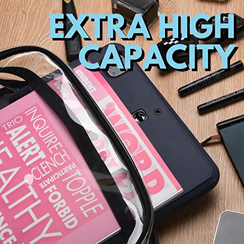 Argen Extra Heavy Duty Clear Backpack, Clear Back Pack for Men, Transparent School Book Bag Boys and Girls, Thick Laptop Bags for for Adults, TPU Bookbags4