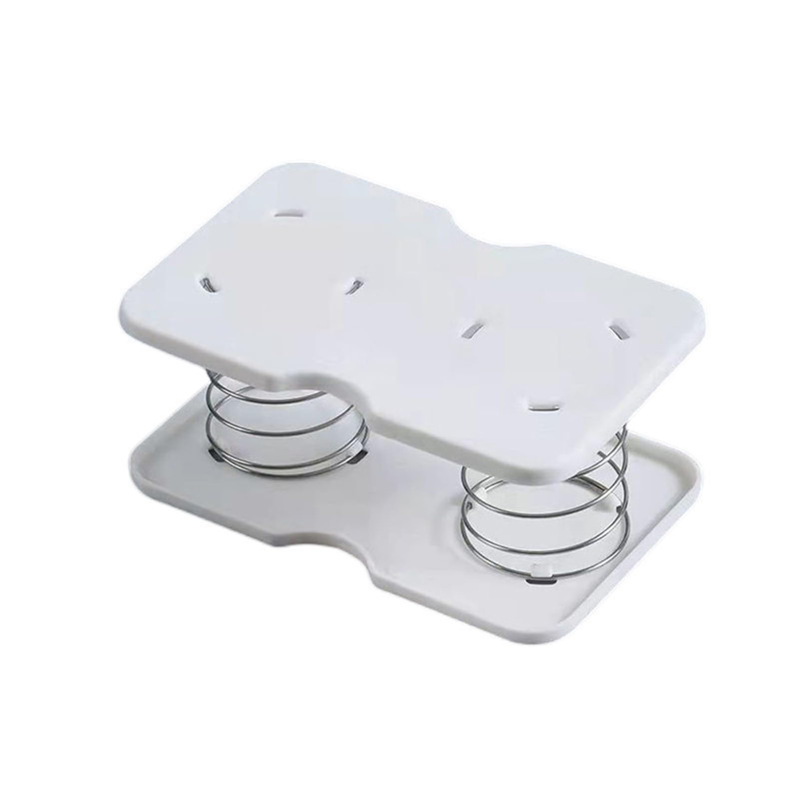 hogtnd Spring Loaded Tissue Dispenser Box with Automatic Lifting Mechanism for Kitchen Bathroom Office Accessories Tissue Box Spring Holder