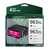 WISETA 963XL ist kompatibel mit HP 963XL Multipack Druckerpatronen und bietet ein außergewöhnliches Druckerlebnis