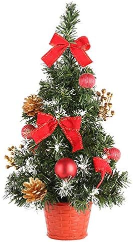 Smartcoco 1pcs Mini Christmas Tree Xmas Decor Table Decoration Small Party Ornament Xmas Festival Gift, 40cm