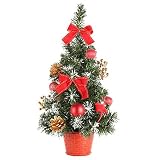 Smartcoco 1pcs Mini Christmas Tree Xmas Decor Table Decoration Small Party Ornament Xmas Festival Gi
