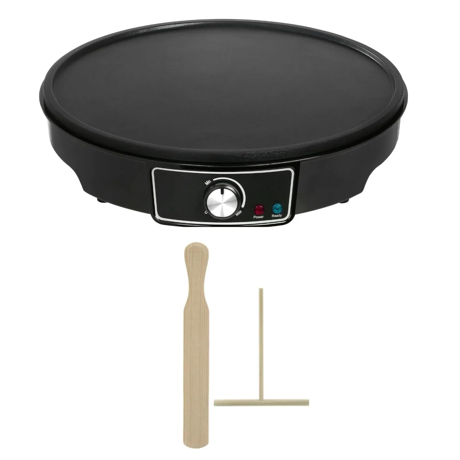 Kabalo Crepe and Pancake Maker Machine Includes Batter Spreader and Spatula 1000W 30cm 12"