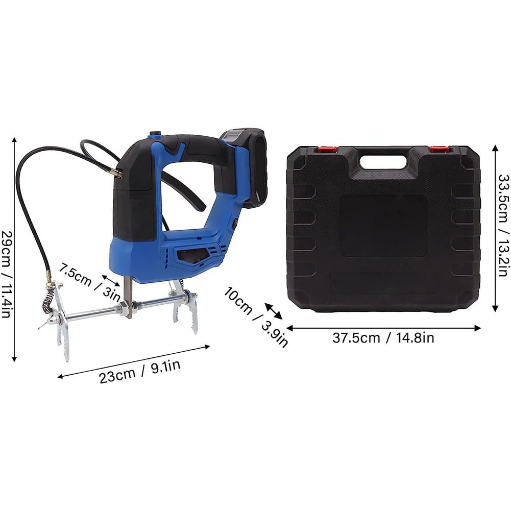 Ape elettrico portatile, senza fili, con velocità regolabile, manico antiscivolo ricaricabile per apicoltura e allevamento di api