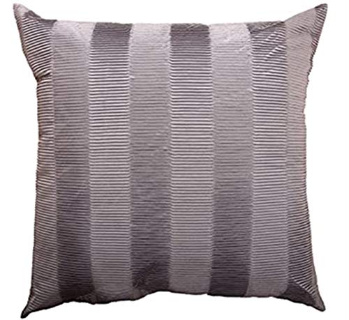 GYROHOME Lot de 2 housses de coussin décoratives à volants pour canapé, lit, canapé Cover