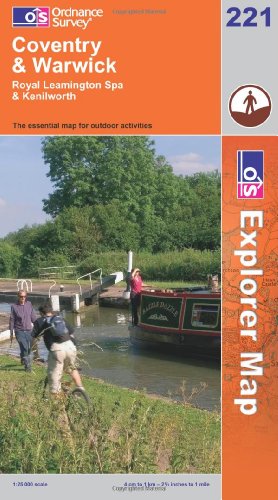OS Explorer map 221 : Coventry & Warwick
