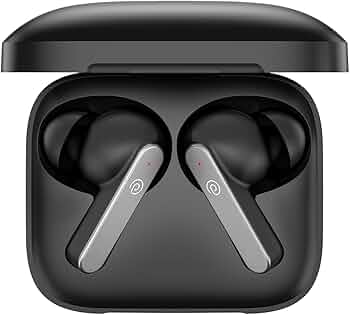 pTron Newly Launched Bassbuds Gomax TWS Earbuds, TruTalk AI-ENC Calls, 36Hrs Playtime, 13mm Drivers, in-Ear Bluetooth 5.3 Wireless Headphones, Voice A...