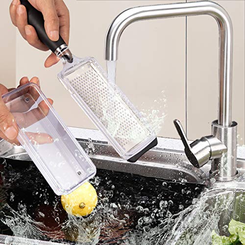 Otevy Mos LZ001 Ginger Grater Tool With Handle Lemon Zester thumb #6