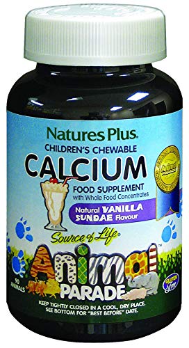 Natures Plus Animal Parade Calcium, 90 tabletten, 90 Stuk, 90 Tablet