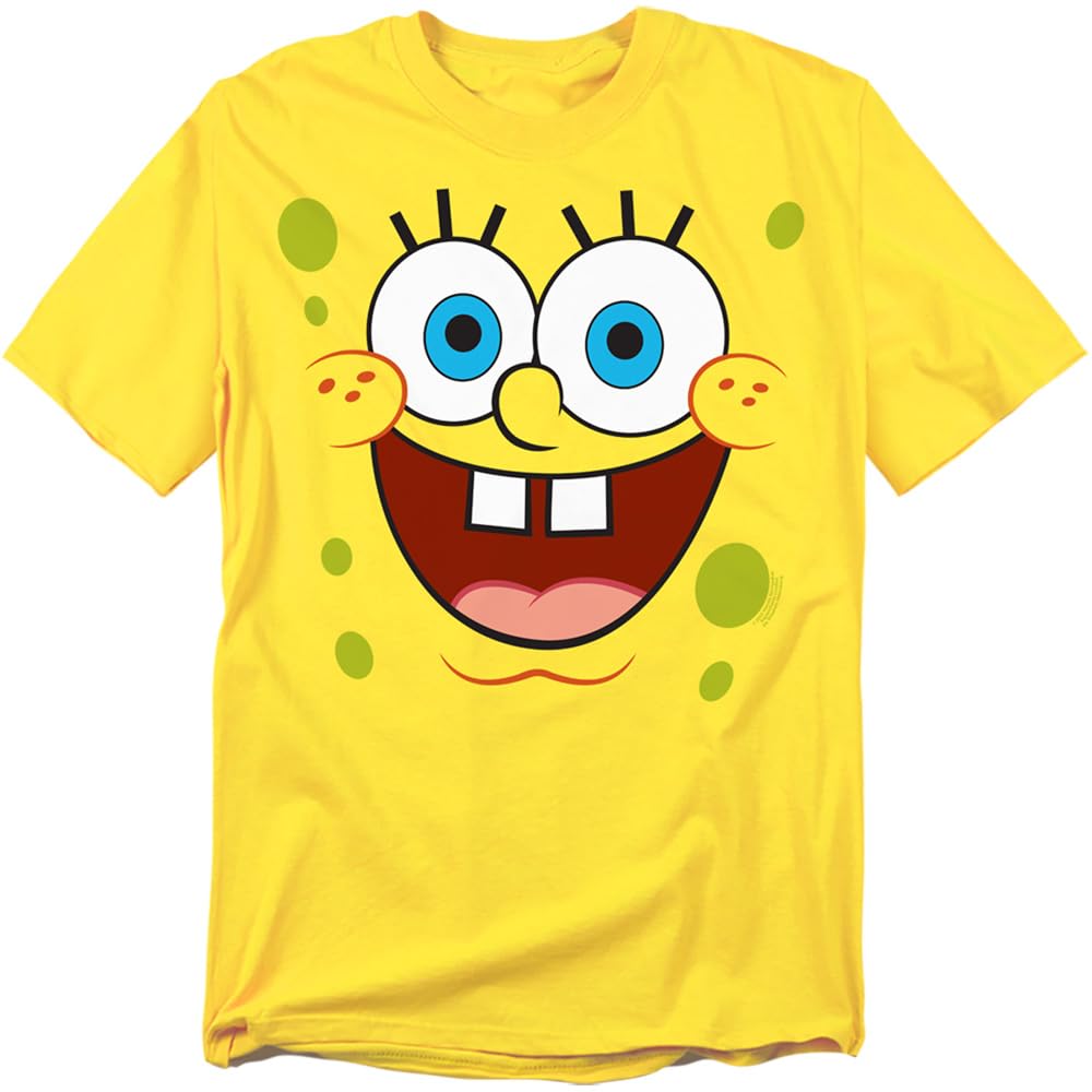 Popfunk Classic Spongebob Goofy Smile Unisex Adult T Shirt