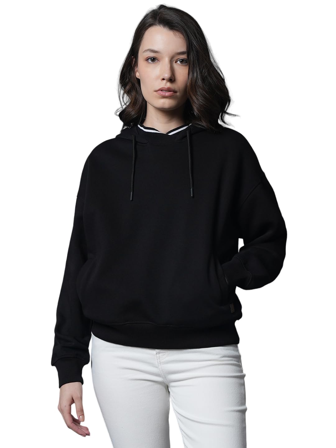 high star Women's Cotton Hooded Neck Sweatshirt-picture-23