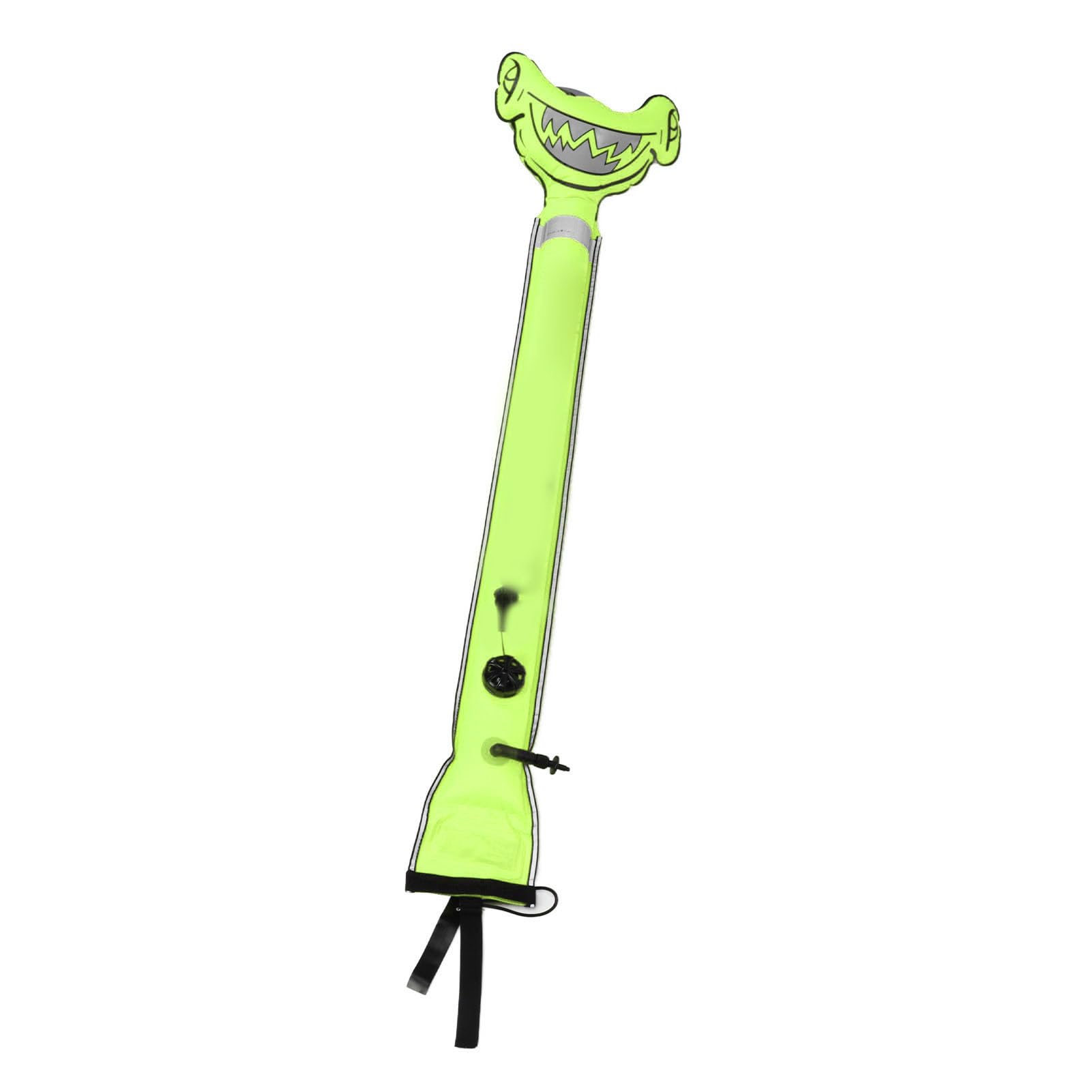 Signal Marker Buoy Tube Durable Inflatable Safety Gear for Diving
