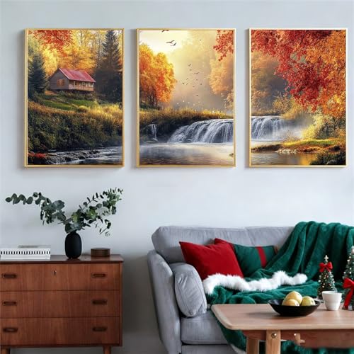 Tableaux sur toile d'automne pour habiller un grand mur vide - 4