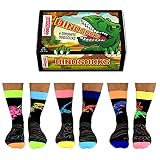 Dino Oddsocks Socken in 39-46 im 6er Set - Dinosaurier Oddsocks Strumpf
