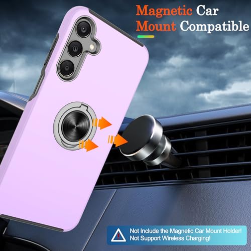 Coque Samsung Galaxy A25 5G pour visionner vos videos en violet
