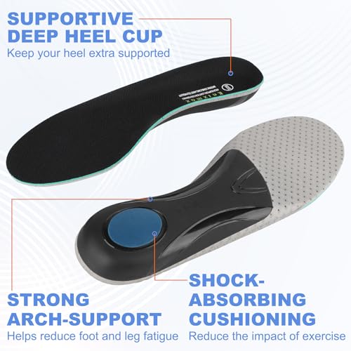 Plantillas ortopédicas para hombre Knixmax con soporte fuerte miniatura 3