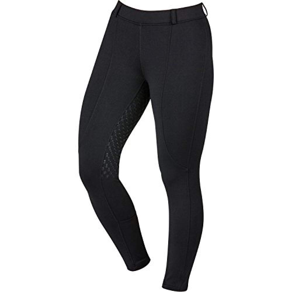 Dublin - Pantalón de equitación Cool-it Gel para niños niñas (58 cm) (Negro)