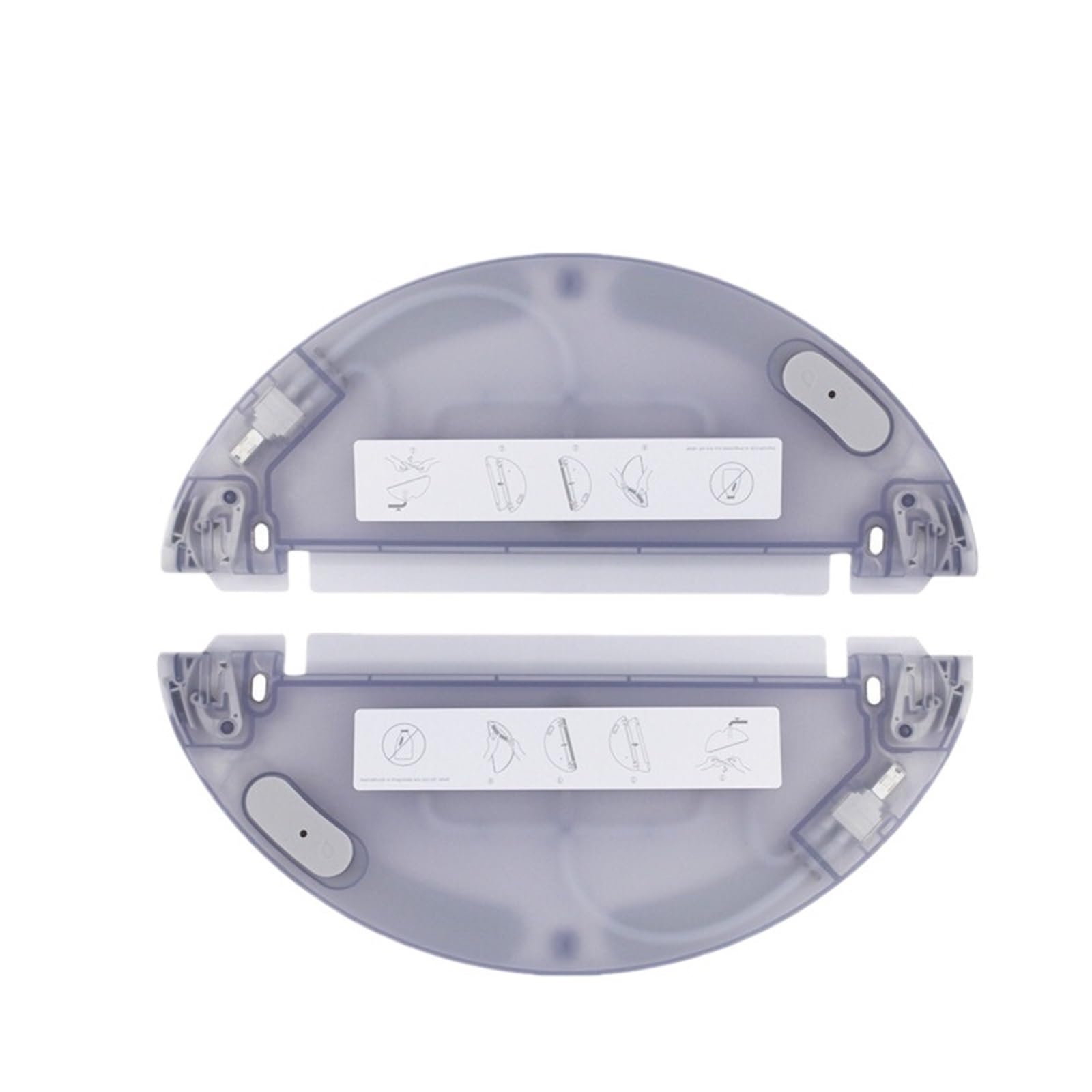 HIZON Robot Vacuum Cleaner AccessoriesWater Tank，Compatible For Dreame，Bot D10S / D10S Pro / D9 Max (White) / F9 Pro(A)