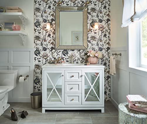 Moen Belfield Brushed Nickel Pivoting Toilet Paper Holder, Yb6408Bn #TOP1