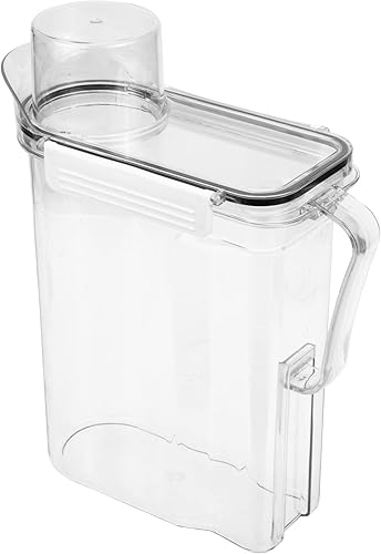 Contenedor de lavandería para colada, dispensador de cuentas, dispensador de ropa sucia, soporte para suavizante, botellas de jabón líquido para