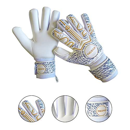 TIGEAR Spark Series Adult Goalkeeper Gloves with Durable German Latex - Image 3