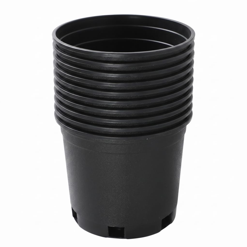 Pots de pépinière pour plantes, paquet de 10, pots plantation 5 gallons,