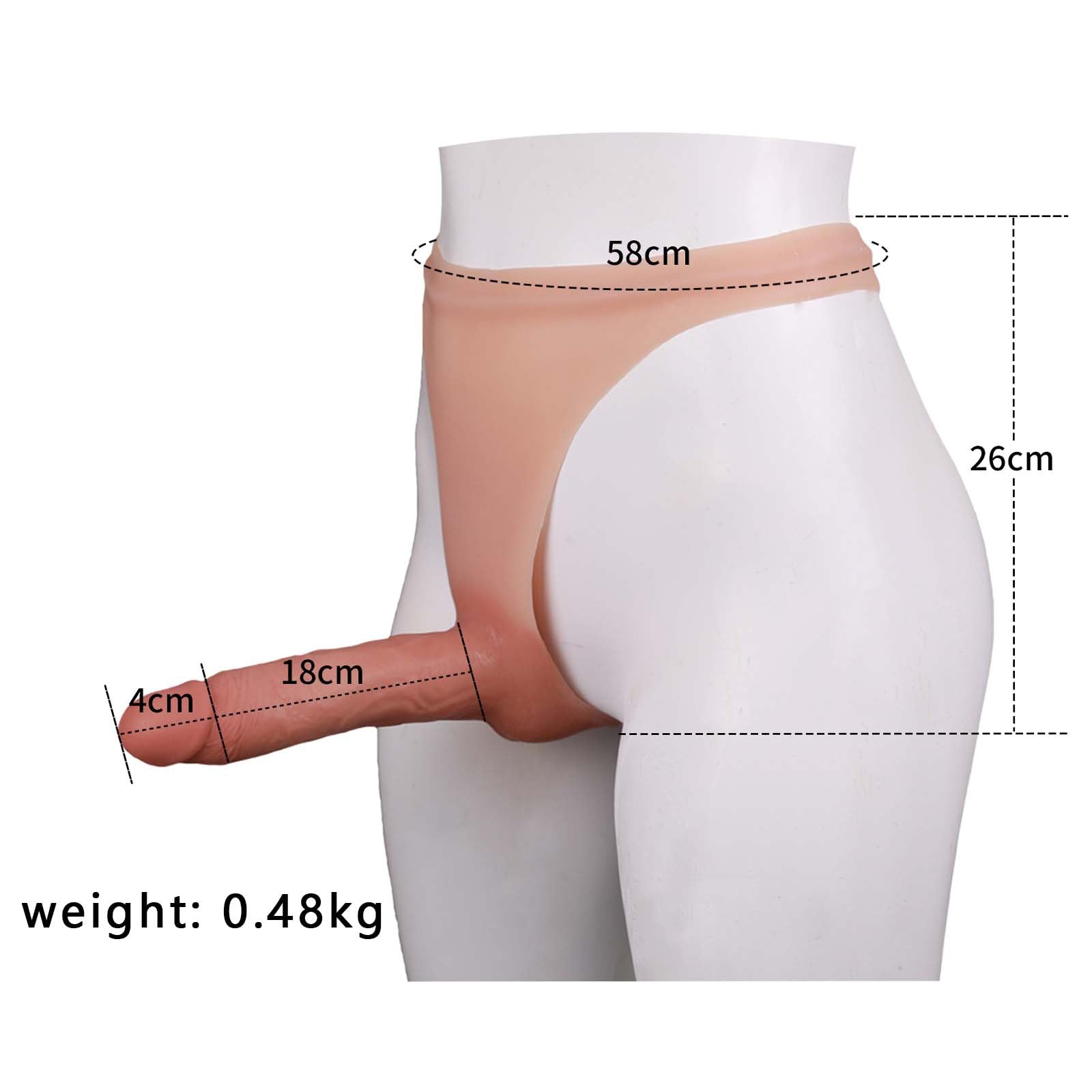 male vibrating thong Male Power Cotton Rib Sexy Thong