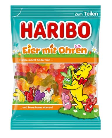 Haribo Eier mit Ohren 200g miniatura 1