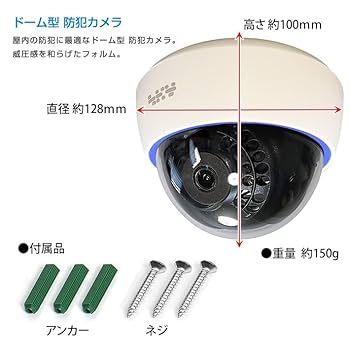Amazon.co.jp: SKY Electronics 防犯カメラ ダミーカメラ ドーム