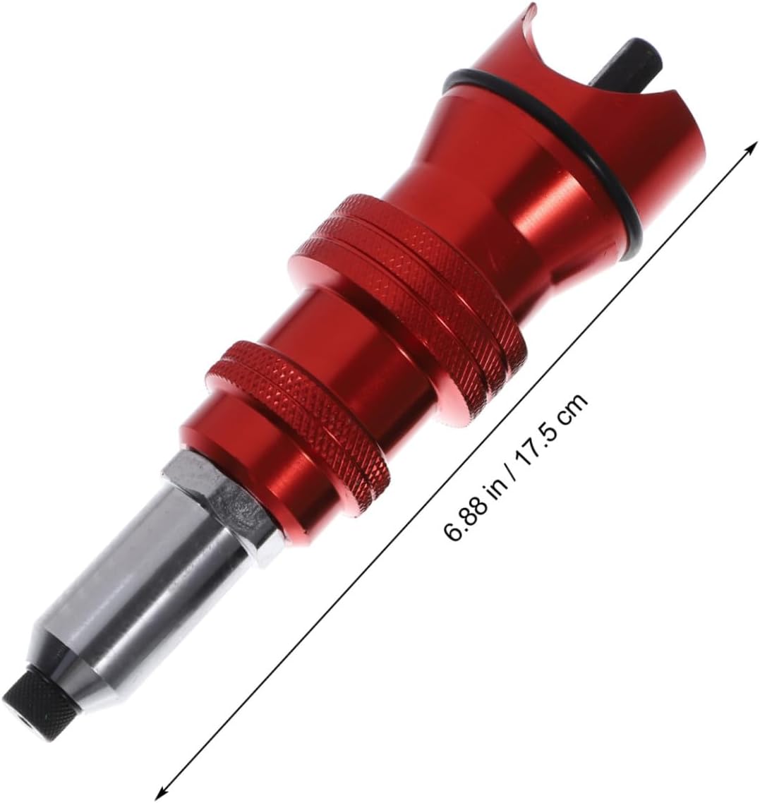 Electric Rivet Drill Adapter Cordless Rivet Tool Attachment Heads for Effortless Riveting Easy Installation Compatible with Cordless Drills