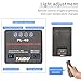 New Wall-Mounted Tattoo lamp, Maximum 83 inches (210 cm), 19-inch Large LED Panel, Super Bright Work, Suitable Eyelash Extension, Beauty, Hairdressing, Photography and Live Broadcast
