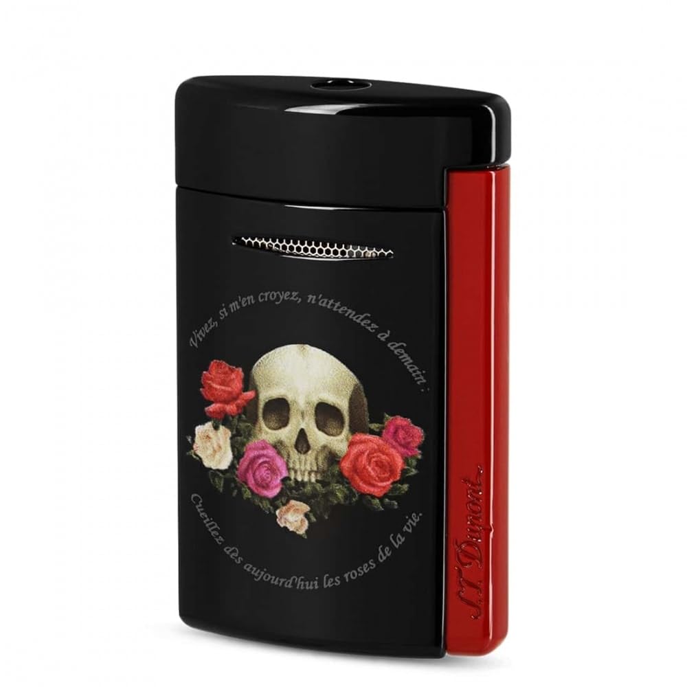 Briquet s.t. dupont Memento Mori New minijet Noir