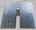 16" x 14" (10 lb.) Steel Base Plate - Includes Pin for 1.5" Diameter Pipes (For Pipe and Drape Displays and Backdrops)